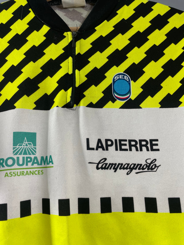 Maillot cycliste vintage Seb Lapierre Groupama