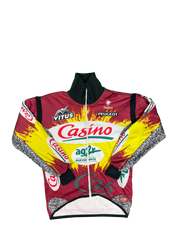 Veste vélo cyclisme vintage Casino AG2R Vitus Peugeot Nalini