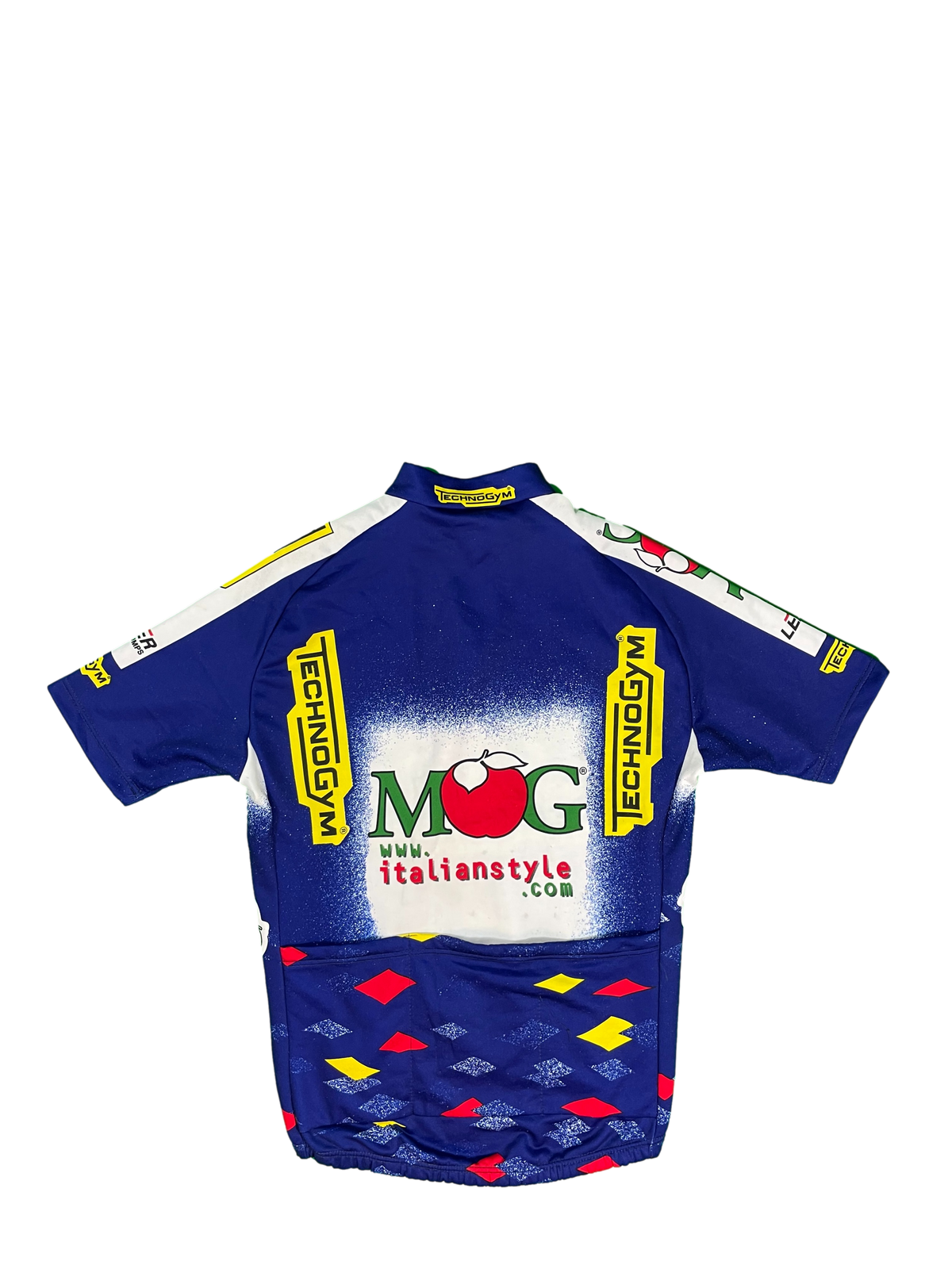 Maillot vélo cyclisme vintage MG TechnoGym Nalini