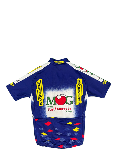 Maillot vélo cyclisme vintage MG TechnoGym Nalini