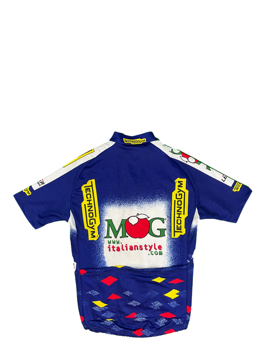 Maillot vélo cyclisme vintage MG TechnoGym Nalini