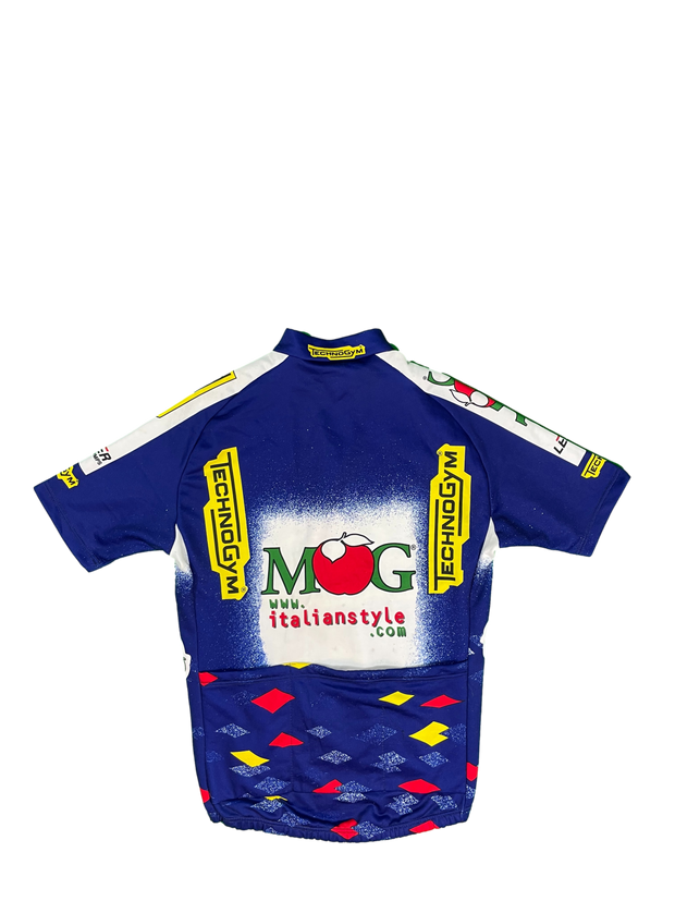 Maillot vélo cyclisme vintage MG TechnoGym Nalini