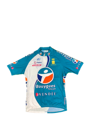 Maillot vélo cyclisme vintage Bouygues Telecom Nalini