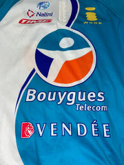 Maillot vélo cyclisme vintage Bouygues Telecom Nalini