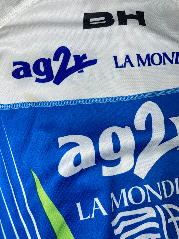 Maillot vélo cyclisme vintage AG2R la mondiale Biemme