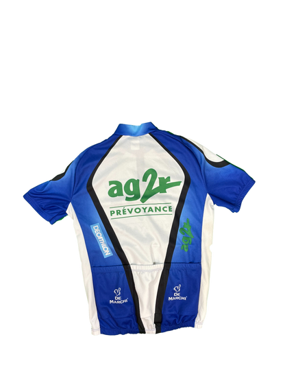 Maillot vélo cyclisme vintage AG2R decathlon De Marchi
