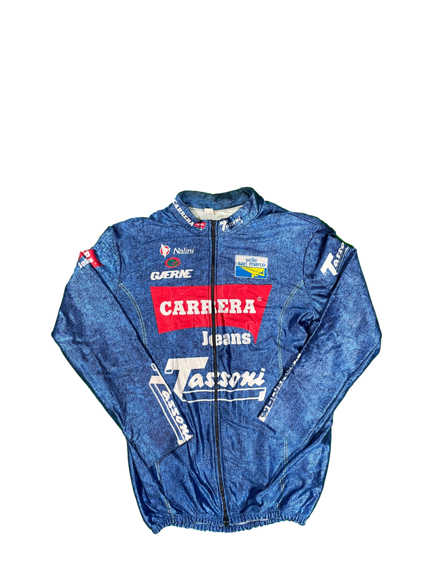 Veste vélo cyclisme vintage Carrera Jeans Tassoni Gaerne Nalini