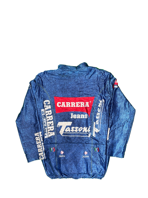 Veste vélo cyclisme vintage Carrera Jeans Tassoni Gaerne Nalini