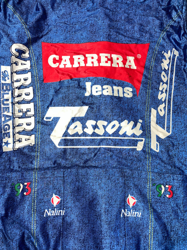 Veste vélo cyclisme vintage Carrera Jeans Tassoni Gaerne Nalini