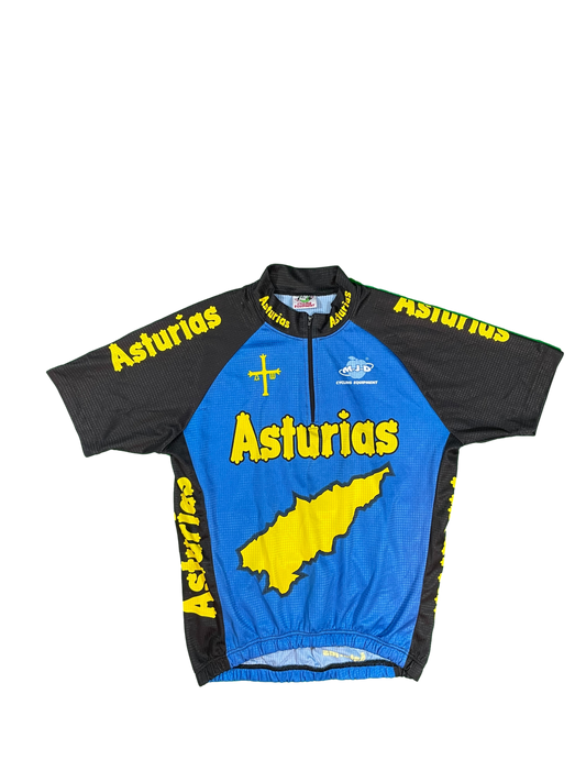 Maillot vélo cyclisme vintage Asturias MJD Cycling Equipment