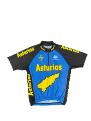 Maillot vélo cyclisme vintage Asturias MJD Cycling Equipment