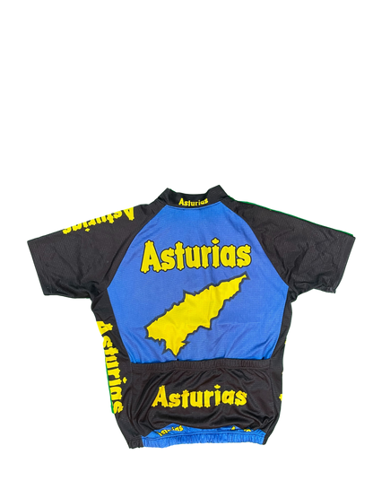 Maillot vélo cyclisme vintage Asturias MJD Cycling Equipment