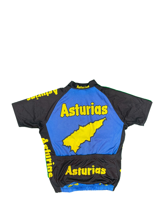 Maillot vélo cyclisme vintage Asturias MJD Cycling Equipment