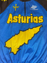 Maillot vélo cyclisme vintage Asturias MJD Cycling Equipment