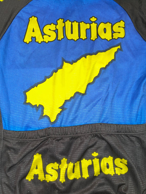 Maillot vélo cyclisme vintage Asturias MJD Cycling Equipment