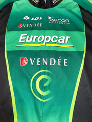 Maillot vélo cyclisme vintage Europcar Accor Hotels