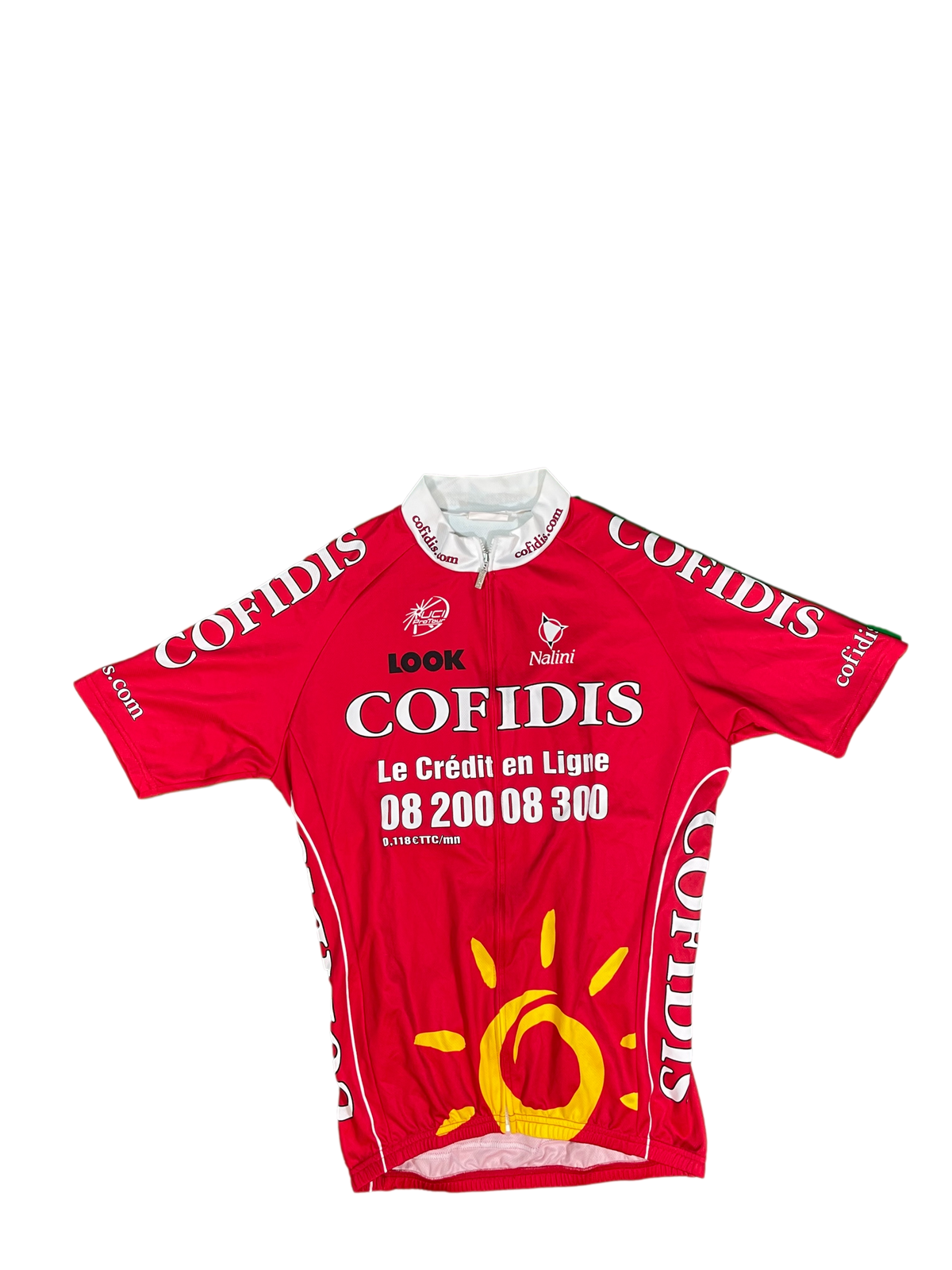 Maillot vélo cyclisme vintage Cofidis Look Nalini