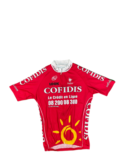 Maillot vélo cyclisme vintage Cofidis Look Nalini