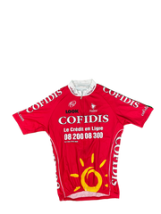 Maillot vélo cyclisme vintage Cofidis Look Nalini