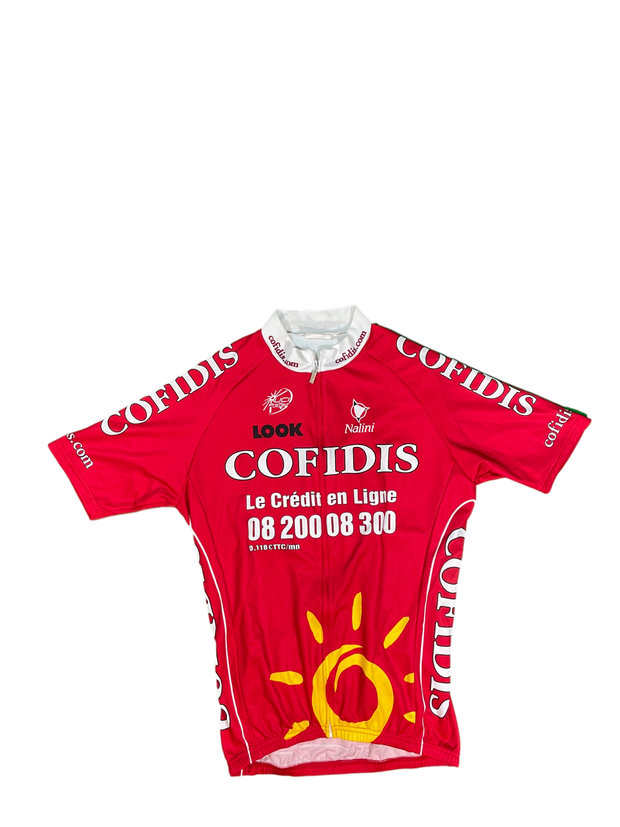 Maillot vélo cyclisme vintage Cofidis Look Nalini