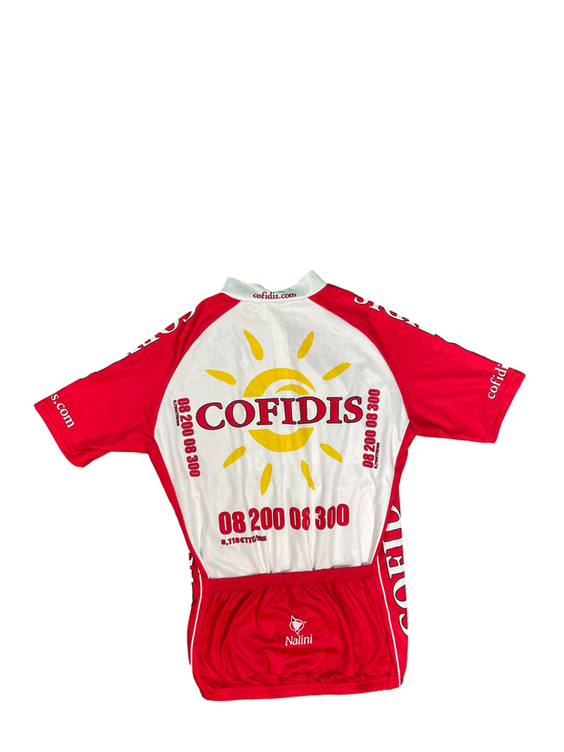 Maillot vélo cyclisme vintage Cofidis Look Nalini