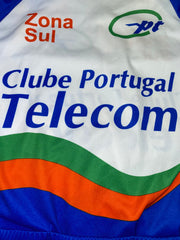 Maillot vélo cyclisme vintage Clube portugal telecom Tactic