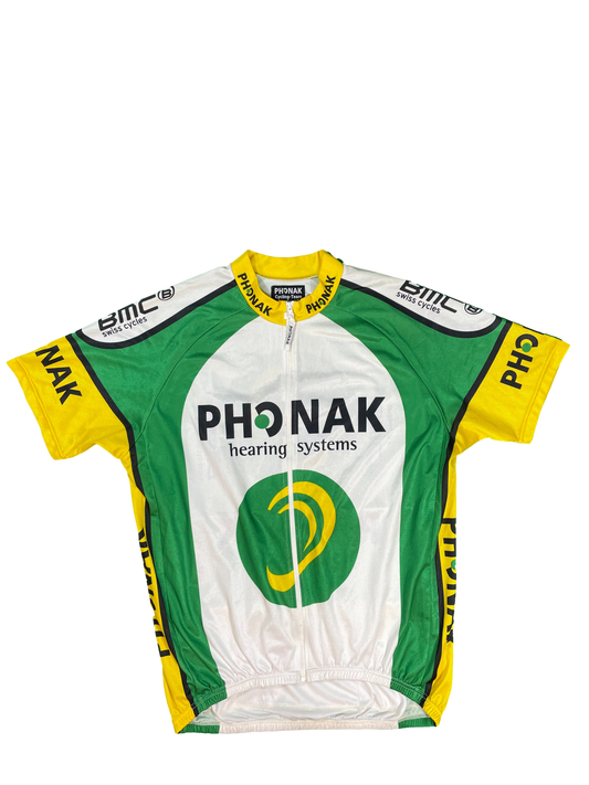 Maillot vélo cyclisme vintage Phonak BMC