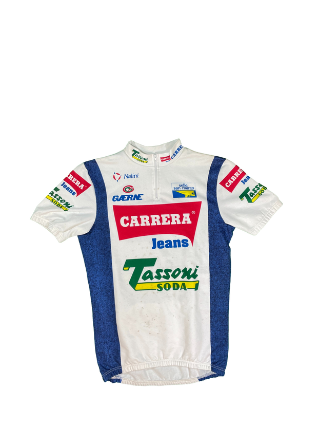 Maillot vélo cyclisme vintage Carrera Jeans Tassoni soda Nalini Gaerne