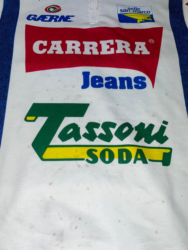 Maillot vélo cyclisme vintage Carrera Jeans Tassoni soda Nalini Gaerne