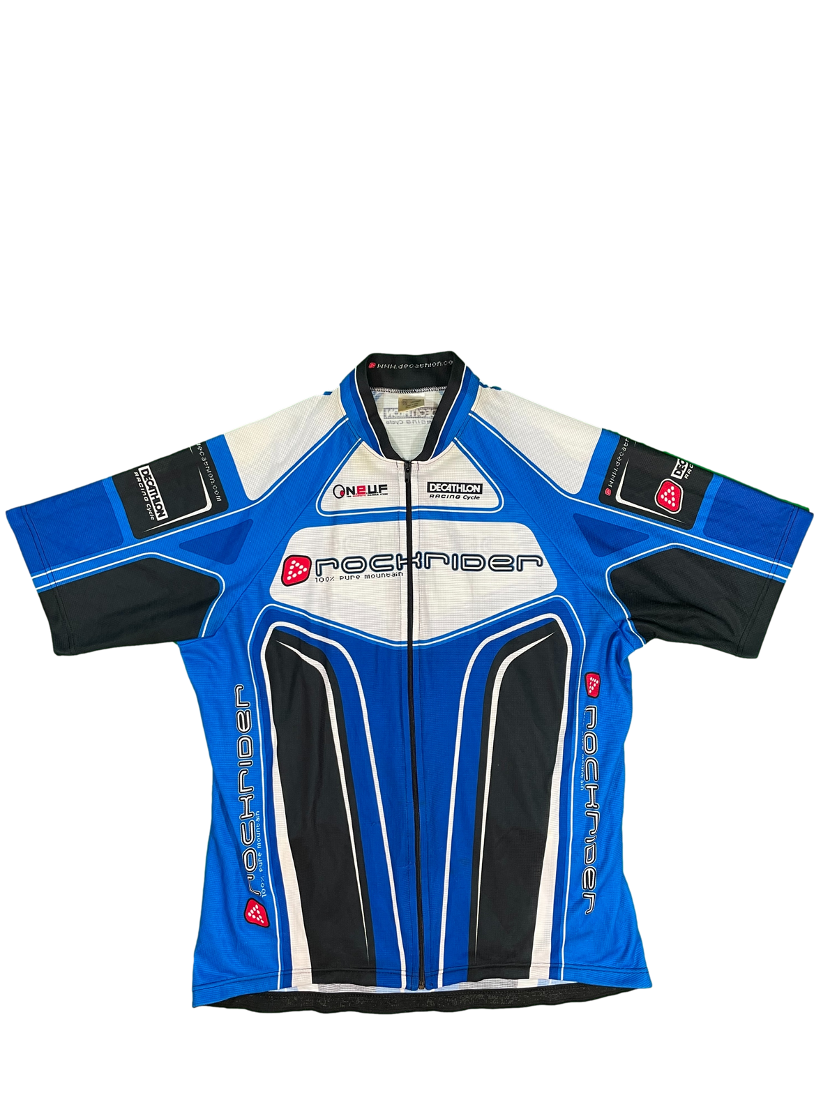 Maillot vélo cyclisme vintage Rockrider Decathlon