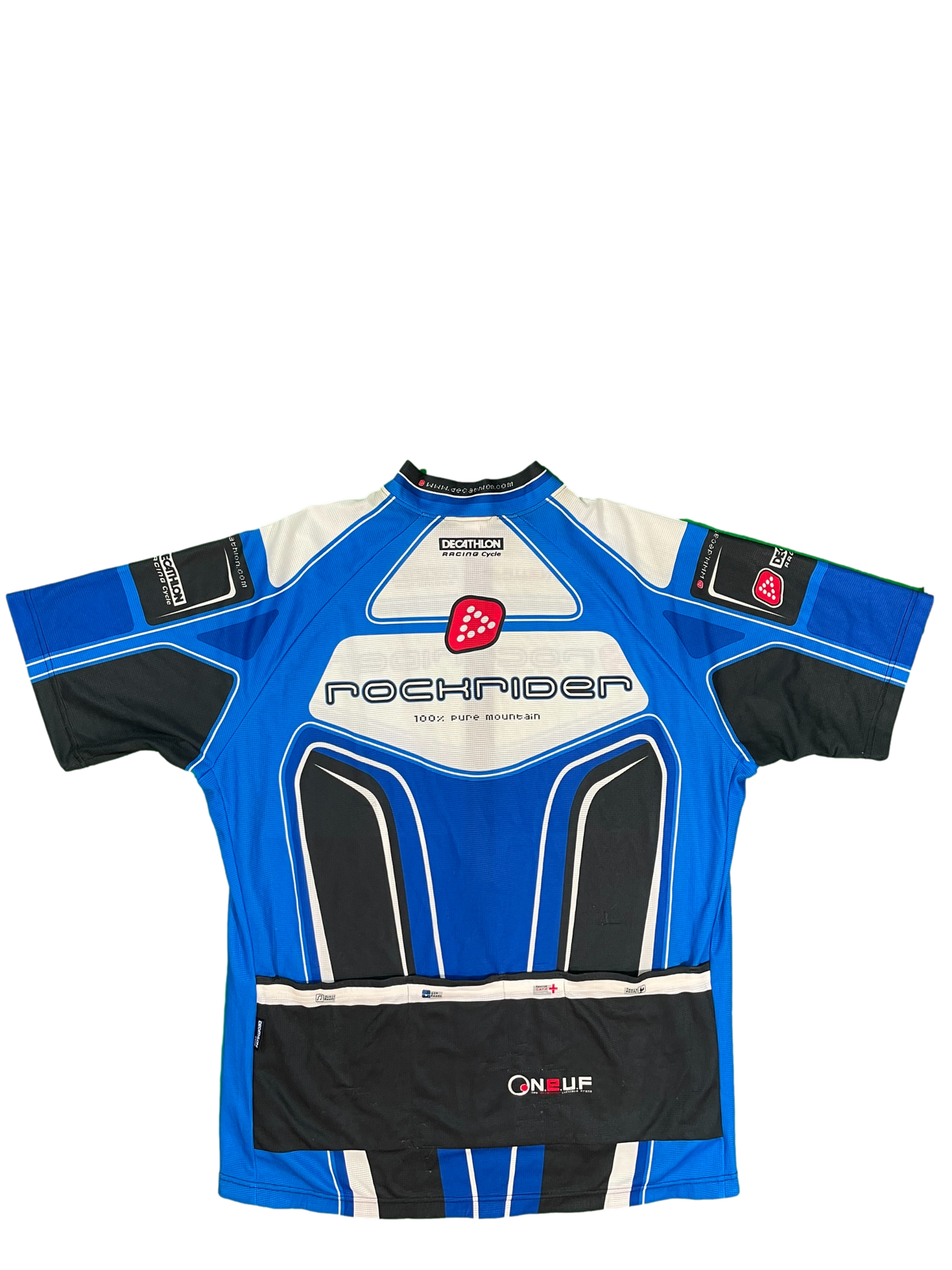 Maillot vélo cyclisme vintage Rockrider Decathlon