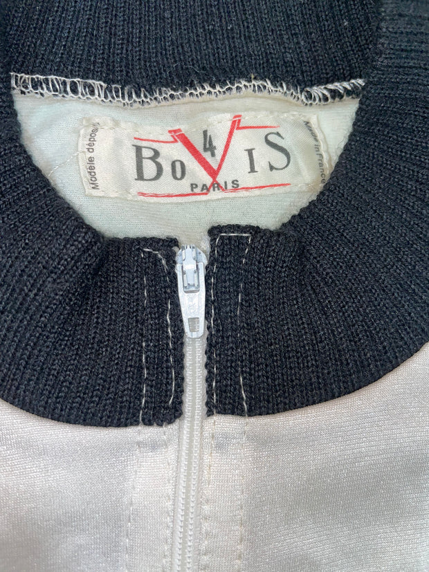 Maillot vélo cyclisme vintage Adidas Bovis Paris