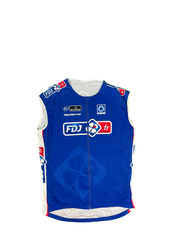 Maillot vélo cyclisme vintage FDJ Btwin Lapierre