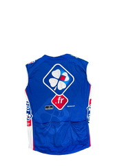 Maillot vélo cyclisme vintage FDJ Btwin Lapierre