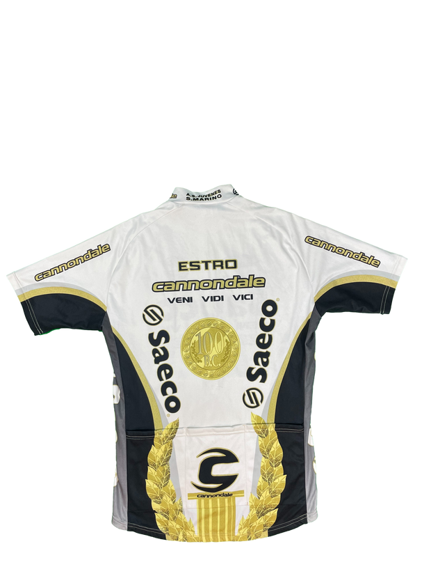 Maillot vélo cyclisme vintage Saeco Cannondale