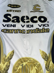 Maillot vélo cyclisme vintage Saeco Cannondale