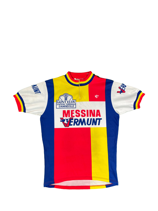 Maillot vélo cyclisme vintage Messina Vermunt