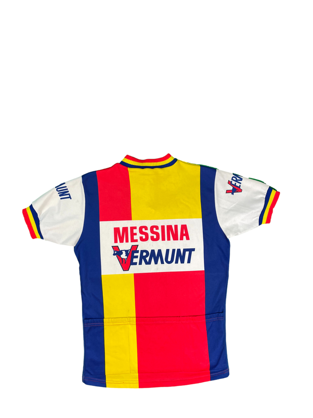 Maillot vélo cyclisme vintage Messina Vermunt