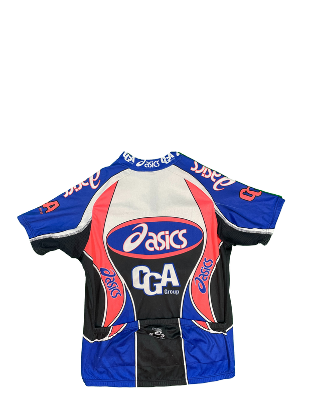 Maillot vélo cyclisme vintage CGA Group Asics