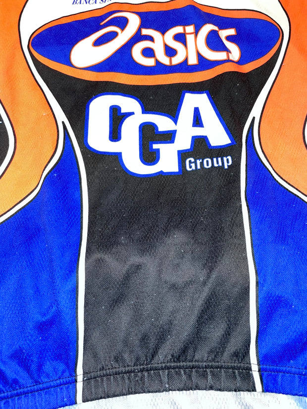 Maillot vélo cyclisme vintage CGA Group Asics