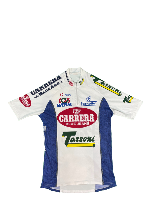 Maillot vélo cyclisme vintage Carrera Tassoni Nalini