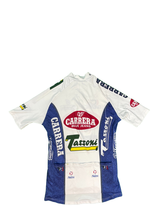 Maillot vélo cyclisme vintage Carrera Tassoni Nalini