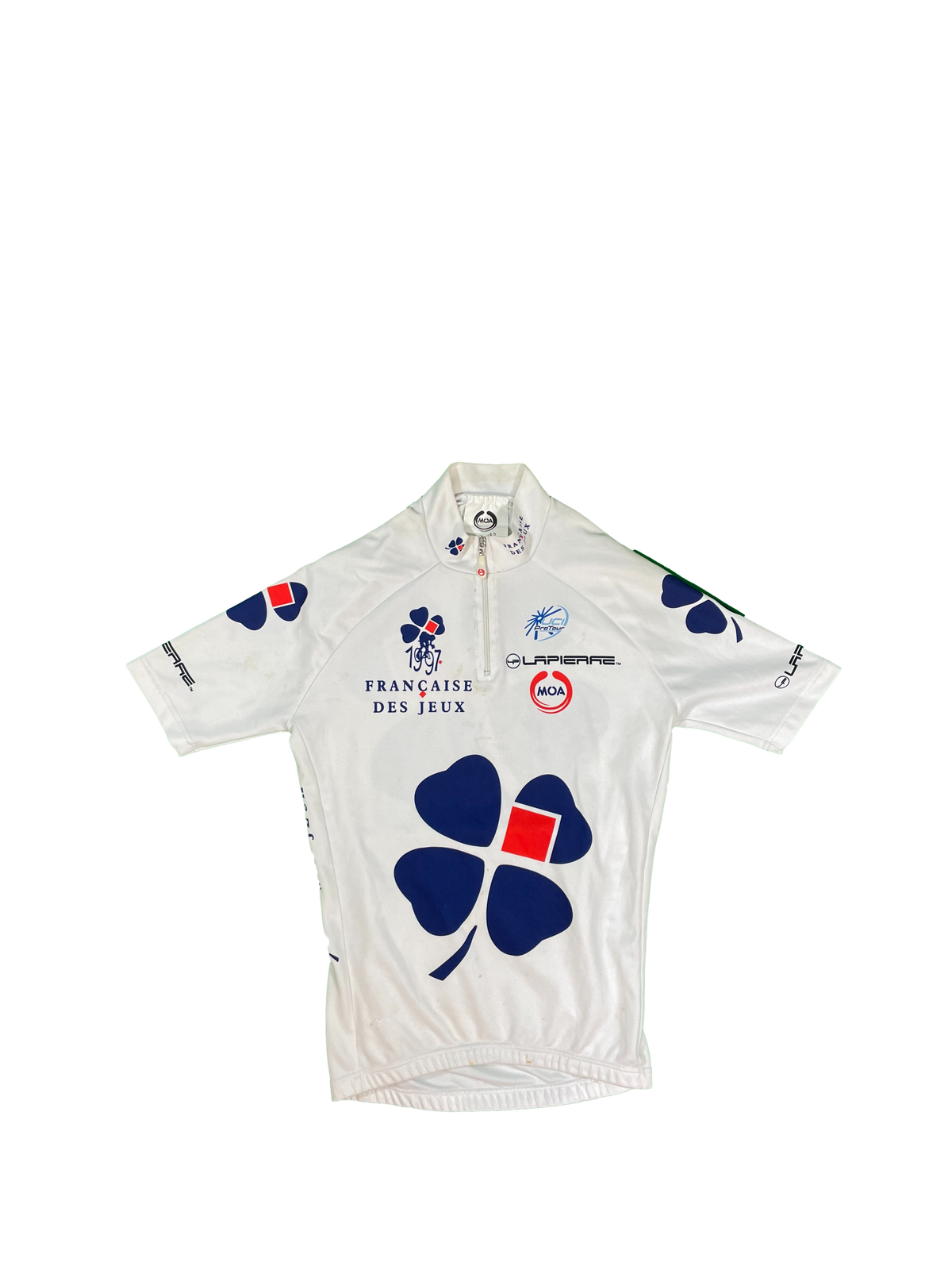 Maillot vélo cyclisme vintage FDJ Moa