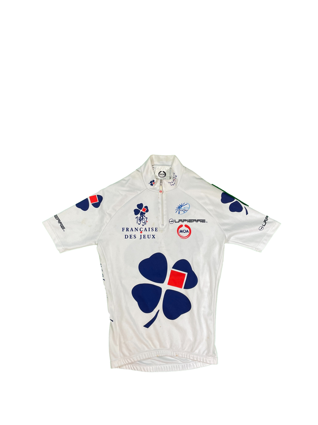 Maillot vélo cyclisme vintage FDJ Moa