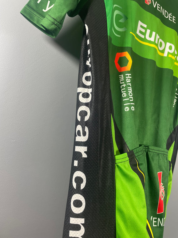 Maillot vélo vintage Europcar Vendée LG Somfy