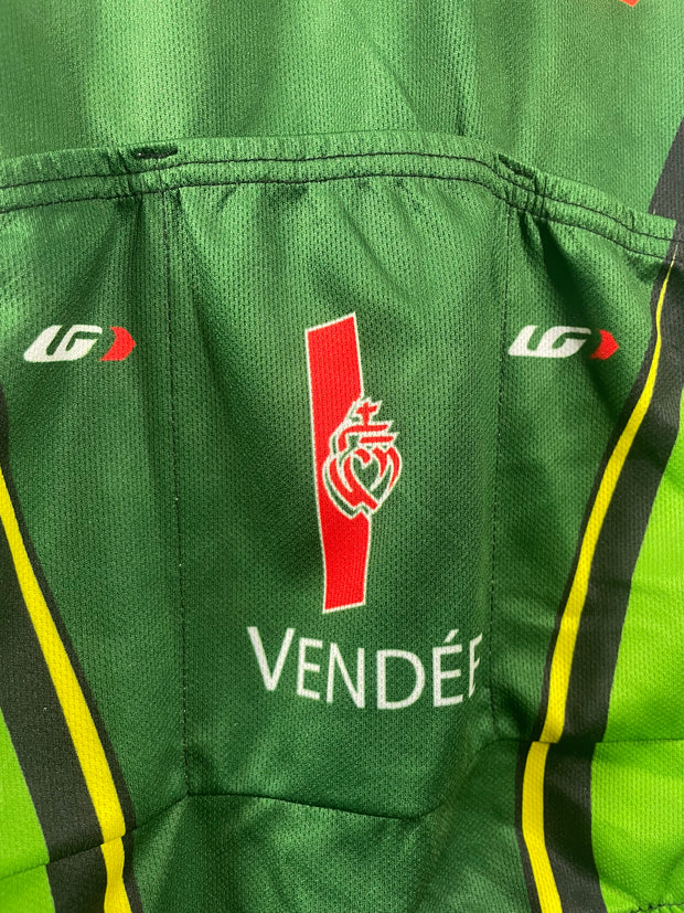 Maillot vélo vintage Europcar Vendée LG Somfy