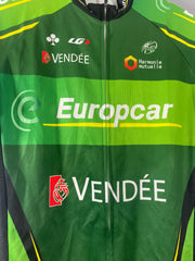 Maillot vélo vintage Europcar Vendée LG Somfy