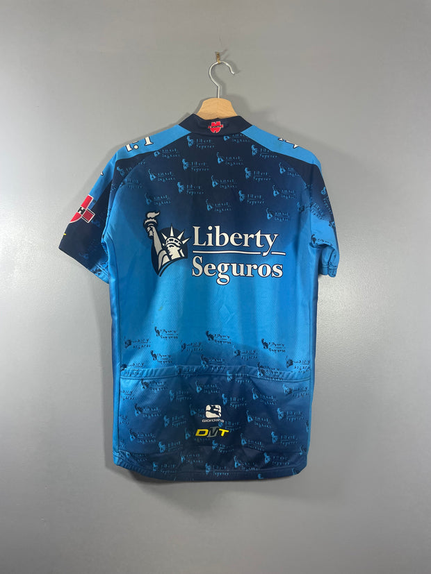 Maillot vélo vintage Giordana Liberty Seguros Wurth DMT BH