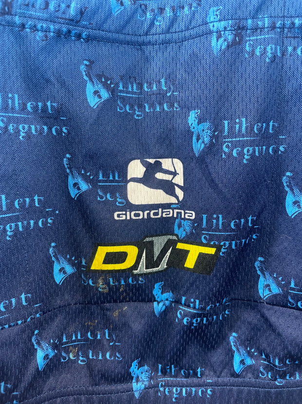 Maillot vélo vintage Giordana Liberty Seguros Wurth DMT BH