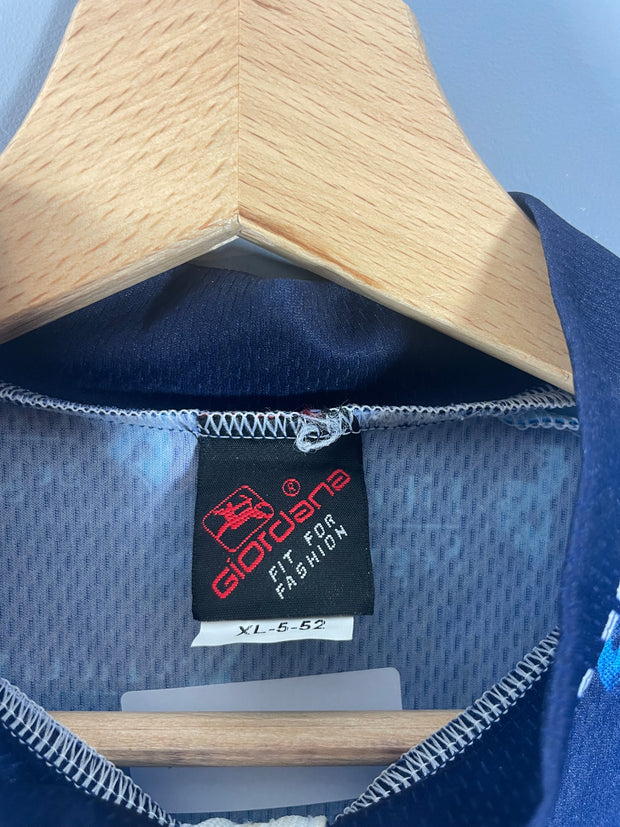 Maillot vélo vintage Giordana Liberty Seguros Wurth DMT BH